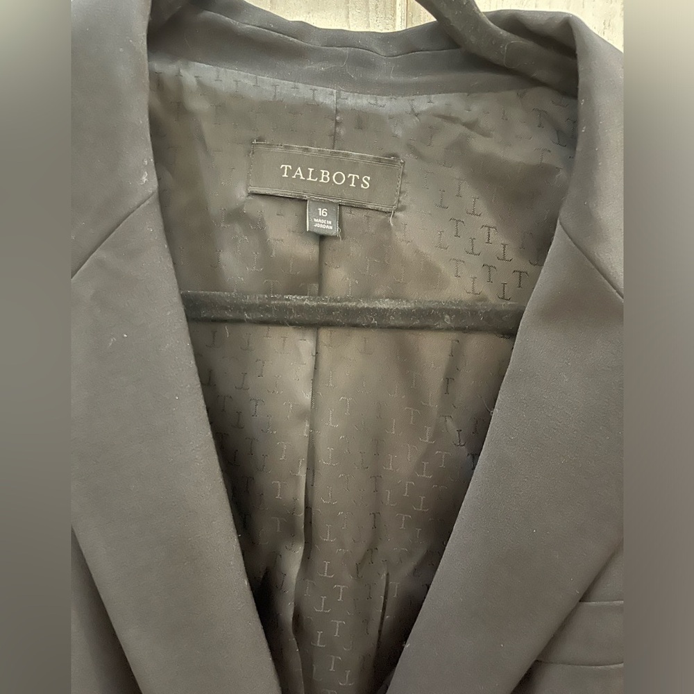 Talbots Single Breasted Two Button Blazer Jacket … - image 2
